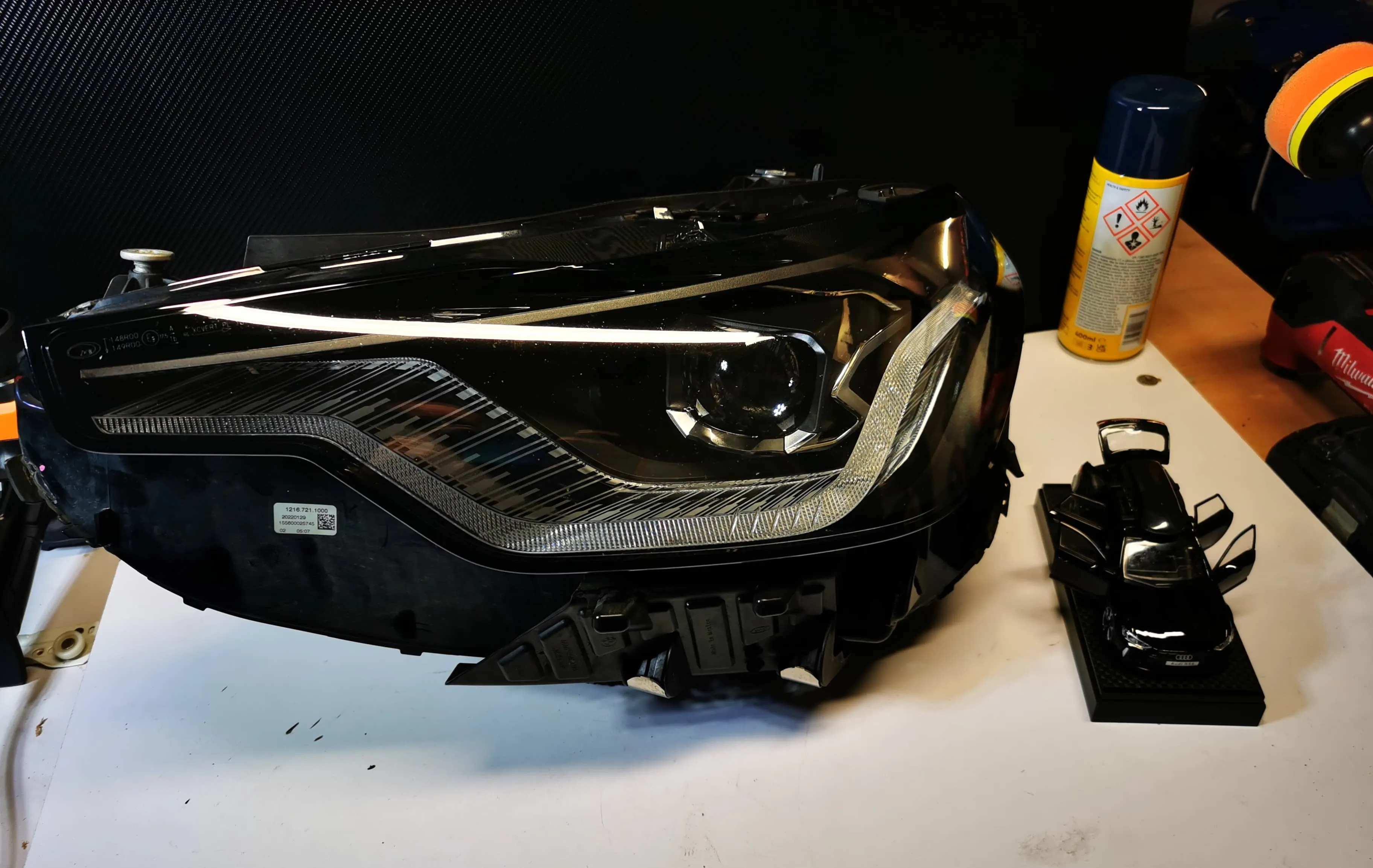 Headlight Condensation Repair after result