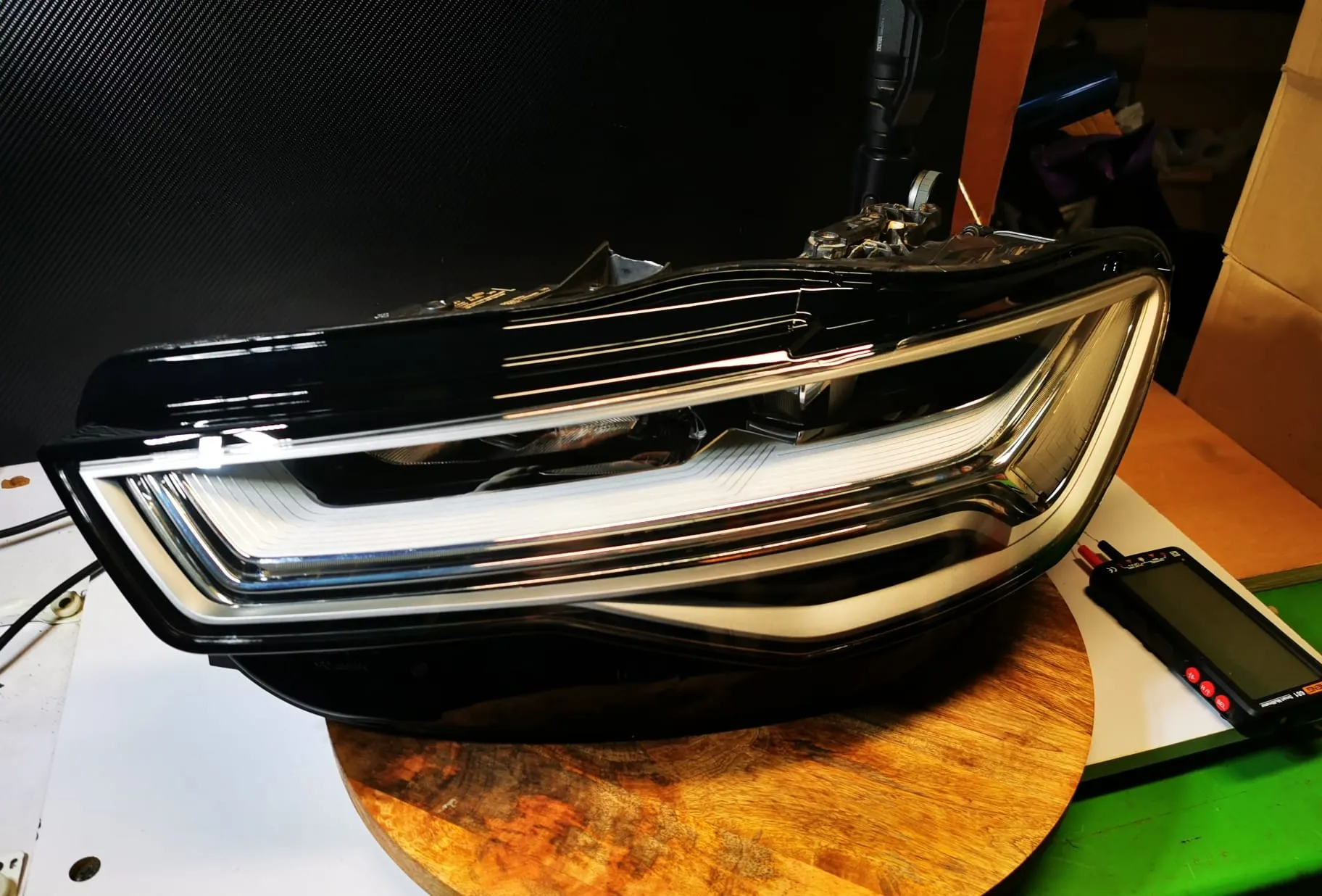 Headlight Crack Repair after result